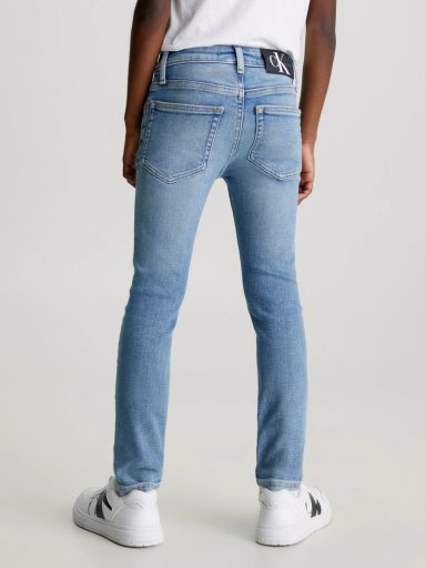 JEAN ALGODÓN NIÑO CALVIN KLEIN MID RISE SKINNY - 3
