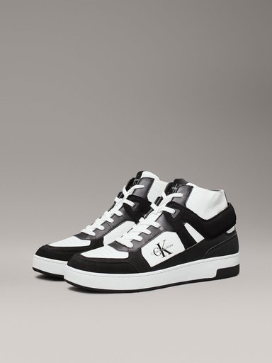 ZAPATILLAS DE CUERO BASKET CUP MID - 1