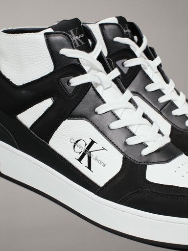 ZAPATILLAS DE CUERO BASKET CUP MID - 7