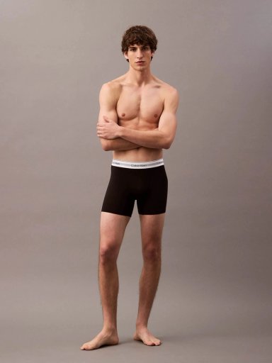 PACK 3 BÓXER HOMBRE CALVIN KLEIN NEGRO BÓXESR BRIEF MODERN AIR - 3