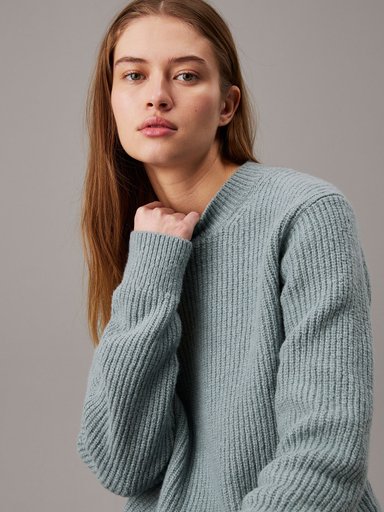SWEATER BOUCLE RIB - 4
