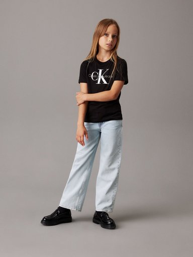 POLERA NIÑO CK MONOGRAM - 4