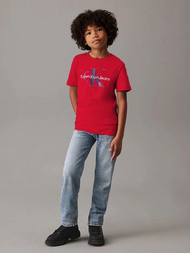 POLERA NIÑO CK MONOGRAM - 2