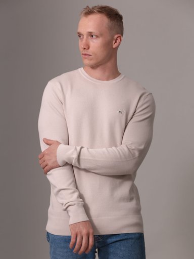 SWEATER MICRO PIQUE STRUCTURE SWEATER - 1