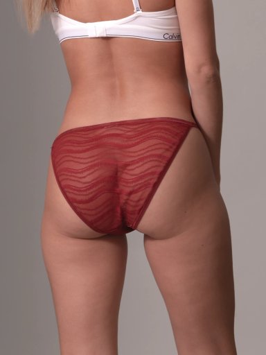 CALZON BIKINI STRING SHEER LACE - 4