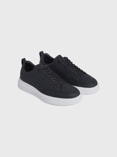 ZAPATILLAS DE CUERO LOW TOP LACE UP - 1