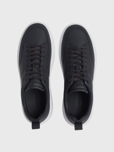 ZAPATILLAS DE CUERO LOW TOP LACE UP - 3