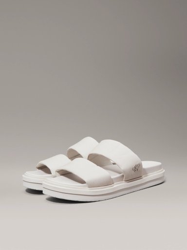 SANDALIAS DE LONA FLAT MOLDED - 1