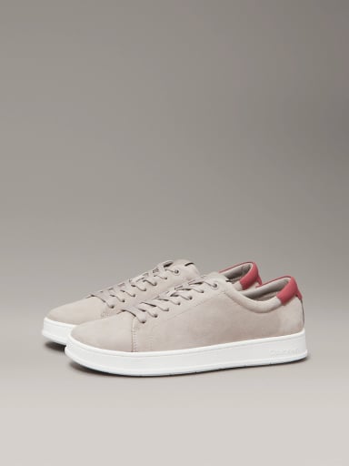 ZAPATILLAS DE CUERO LOW TOP LACE UP - 1
