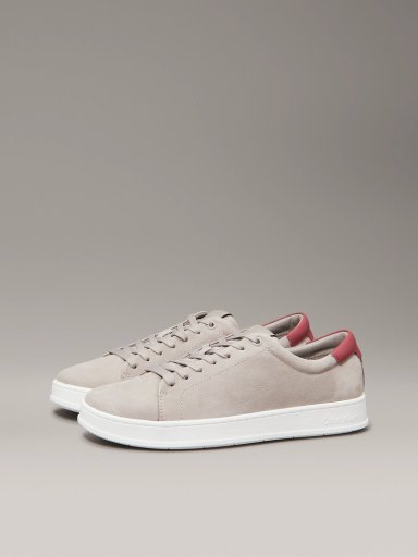 ZAPATILLAS DE CUERO LOW TOP LACE UP - 1