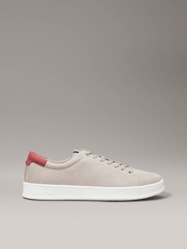 ZAPATILLAS DE CUERO LOW TOP LACE UP - 5