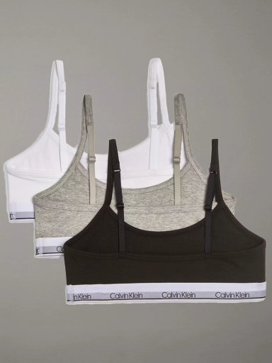 PACK 3 CROPPED BRALETTES PARA NIÑA - 2