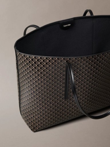 CARTERA TOTE CON ESTAMPADO DE MONOGRAMA - 4