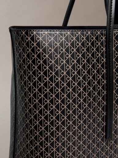 CARTERA TOTE CON ESTAMPADO DE MONOGRAMA - 5