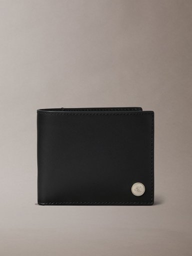 BILLETERA TIPO BILLFOLD CON DETALLES METALICOS - 1