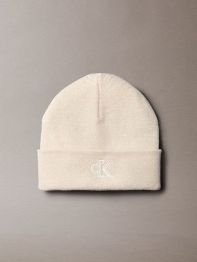 GORRO BEANIE CON MONOGRAMA BORDADO - 1