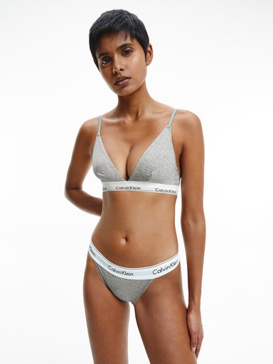 BRALETTE TRIANGULAR MODERN COTTON - 1