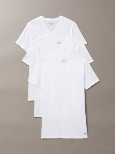 PACK DE 3 CAMISETAS CUELLO V COTTON CLASSICS - 1