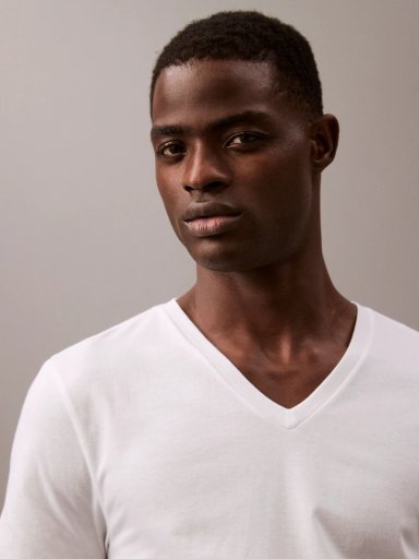 PACK DE 3 CAMISETAS CUELLO V COTTON CLASSICS - 6