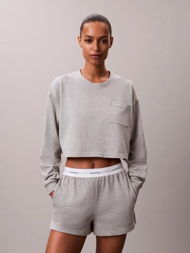 SHORT DE PIJAMA EN ALGODON - 1