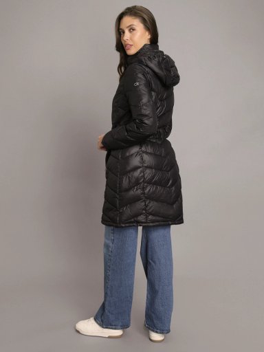PARKA LARGA PUFFER CON GORRO - 3