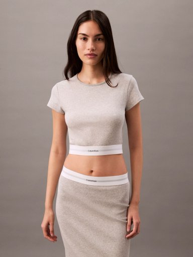 POLERA COTTON STRETCH RIB - 1