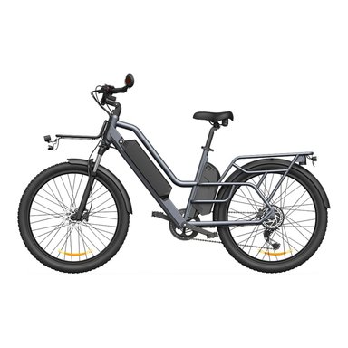 BICICLETA ELÉCTRICA ADO O260T GRIS DOBLE BATERÍA - 3