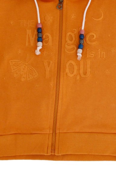 POLERÓN ALGODÓN NIÑA FICCUS CRAFT AMARILLO JUNIOR - 3