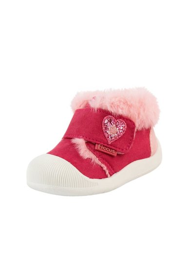 ZAPATILLAS NIÑA FICCUS CASUALES ROSADO A GATEAR SOFT NEW BORN - 1