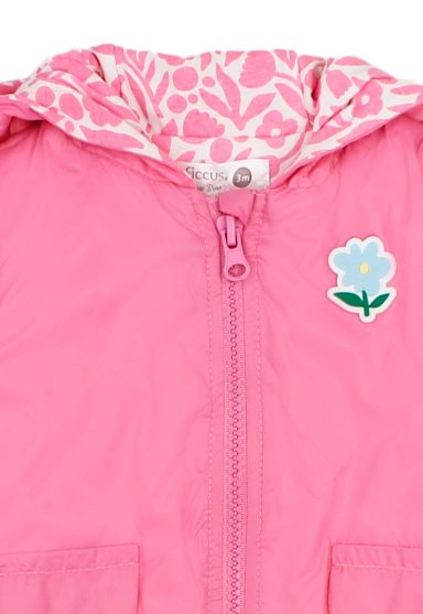 CHAQUETA FESTIVAL NEW BORN NIÑA ROSADO - 3