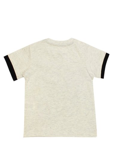 POLERA ALGODÓN NIÑO FICCUS GO BEBÉ GRIS MELANGE - 2