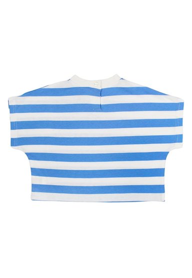 POLERA ALGODÓN NIÑA FICCUS LISTADA GO KIDS LAVANDA - 2