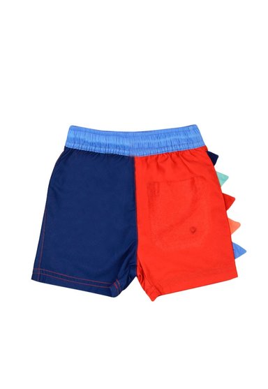 TRAJE DE BAÑO NIÑO FICCUS ROJO ESTAMPADO COOL BEBÉ - 2