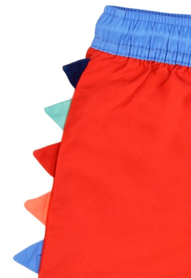 TRAJE DE BAÑO NIÑO FICCUS ROJO ESTAMPADO COOL BEBÉ - 3