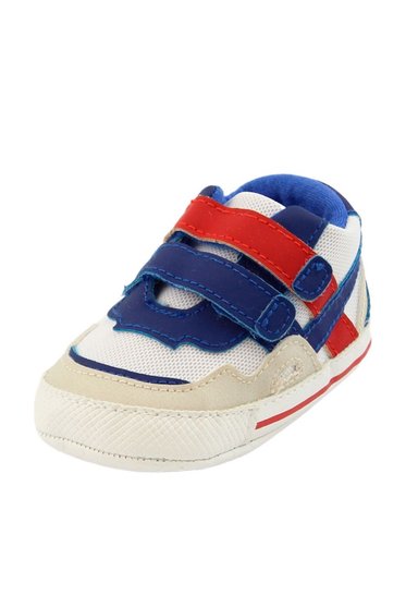 ZAPATILLAS NIÑO FICCUS CASUALES ROJO VELCRO NEWBORN BEBÉ - 1