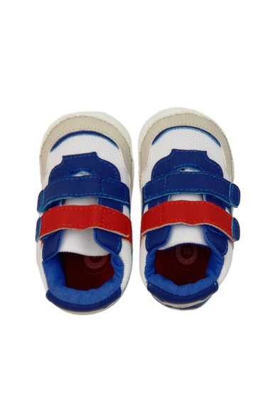 ZAPATILLAS NIÑO FICCUS CASUALES ROJO VELCRO NEWBORN BEBÉ - 2
