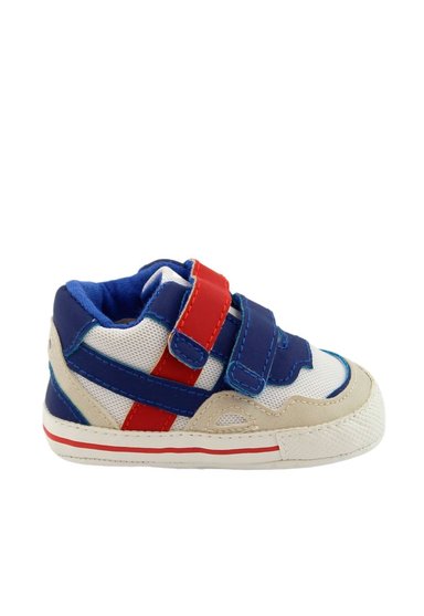 ZAPATILLAS NIÑO FICCUS CASUALES ROJO VELCRO NEWBORN BEBÉ - 4