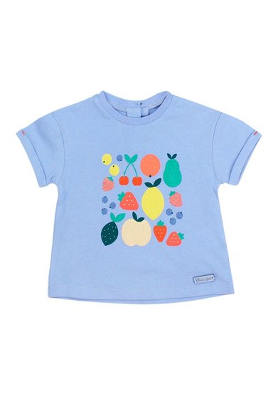 POLERA ALGODÓN NIÑA FICCUS GLITTER ENERGY BEBÉ LAVANDA 3 A 24 MESES 12 / 18 M - 1
