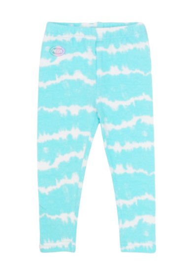 LEGGINGS ALGODÓN NIÑA FICCUS TURQUESA ESTAMPADA MALIBU BEBÉ 3 A 24 MESES 18 / 24 M - 1