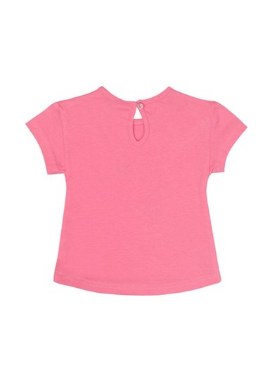 POLERA ALGODÓN NIÑA FICCUS COLORFUL ROSADA NEW BORN ROSADA COLORFUL 0 A 6 MESES 1 M - 3