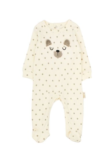 PIJAMA NIÑO FICCUS BEIGE BEBÉ - 1