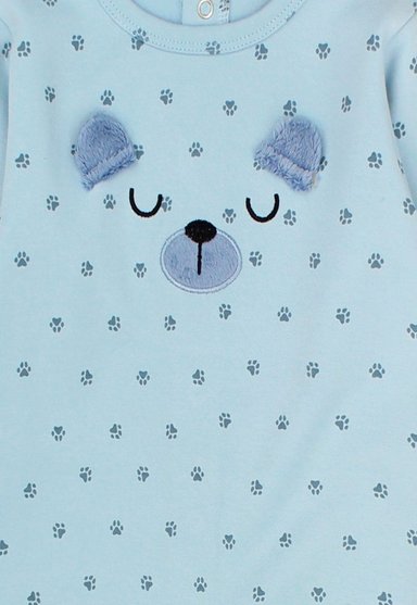 PIJAMA NIÑO FICCUS CELESTE BEBÉ - 3
