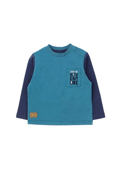 POLERA NIÑO FICCUS VERDE BEBÉ - 1