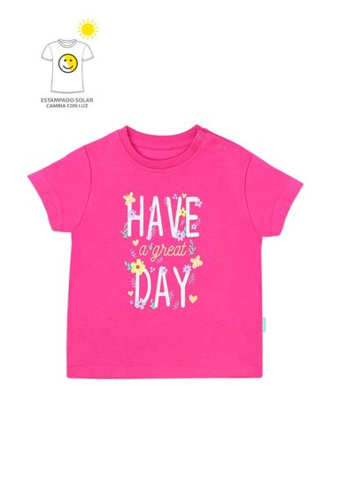 POLERA NIÑA POWER LIGHT 2610791 FUCSIA - 1