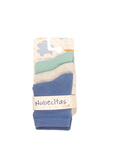 CALCETINES NIÑO RI 2620634 PACK 3 COLORES - 1