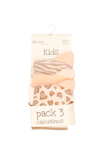 CALCETINES NIÑA RI 2620652 PACK 3 COLORES - 1