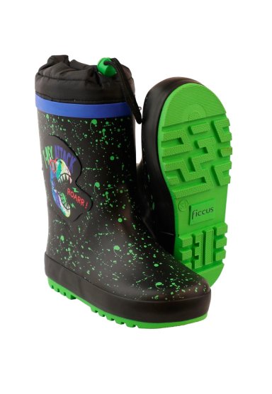 BOTA DE AGUA NIÑO BOTA DE AGUA 2620913 NEGRO - 3
