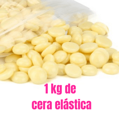 CERA ELASTICA 1 KG PARA DEPILAR - 1