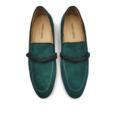 MOCASIN TEMPLARIOS FRANCO VERDE HOMBRE - 4