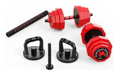 SET MANCUERNAS YEP 20 KG BARRA RUSA KETTLEBELL PREMIUM - 4